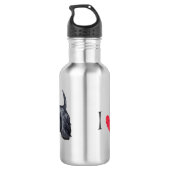 Ik hou van mijn Scottie Waterfles (Achterkant)