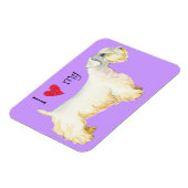 Ik hou van mijn Sealyham Terrier Magneet (Linkerzijde)