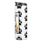 Ik hou van mijn Shiba Inu | Eigenaar hond Thermosbeker (Geroteerd rechts)