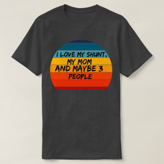 Ik hou van mijn shunt t-shirt (Design voorkant)
