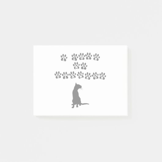 Ik hou van mijn Siamese Post-it® Notes (Voorkant)