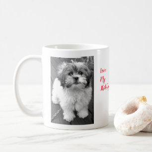 Ik hou van mijn sjiitische Tzu Bichon Koffiemok