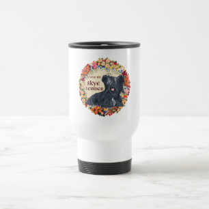 Ik hou van mijn Skye Terrier-reismok Reisbeker