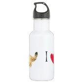 Ik hou van mijn Skye Terrier Waterfles (Achterkant)