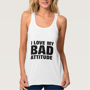 IK HOU VAN MIJN SLECHTE ATTITUDE Funny T-shirts en