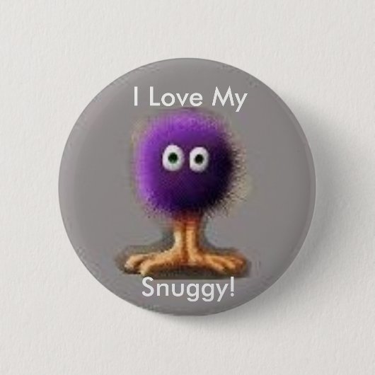 Ik hou van mijn, snuggy! ronde button 5,7 cm (Voorkant)