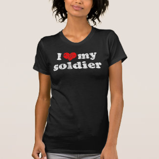 Ik hou van mijn soldaat in het shirt