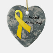 Ik hou van mijn soldaat keramisch ornament (Rechts)