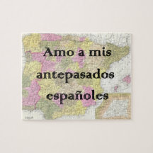 Ik hou van mijn Spaanse voorouders | Custom Puzzle