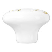 Ik hou van mijn St. Bernard Keramische Knop (Zijkant)