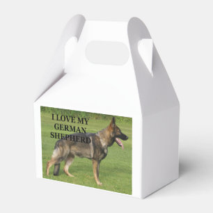 Ik hou van mijn stabiele Duitse herder Bedankdoosjes