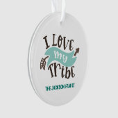  Ik hou van mijn stam Ornament (voorkant)