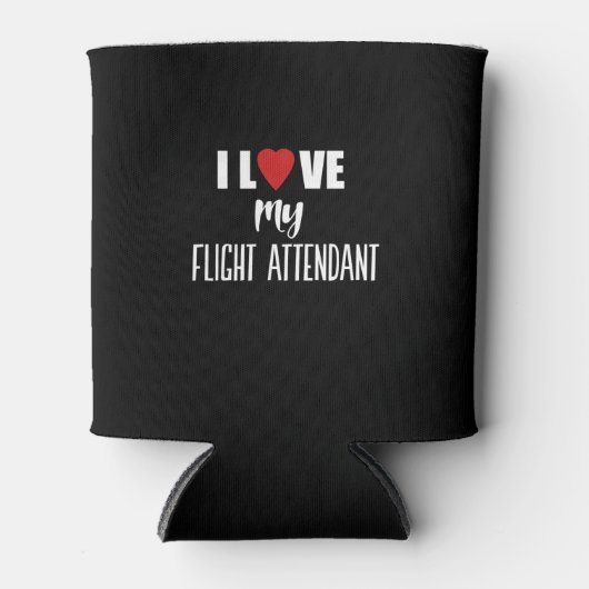 Ik hou van mijn stewardess blikjeskoeler (Voorkant)