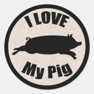 Ik hou van mijn Sticker
