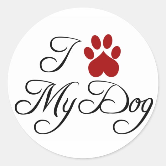 Ik hou van mijn Stickers (Voorkant)