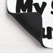 Ik hou van mijn stud Muffin Muismat (Hoek)