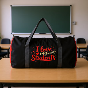 Ik hou van mijn studenten Leraar Plunjezak
