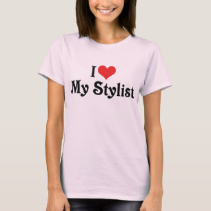 Ik hou van mijn stylist t-shirt