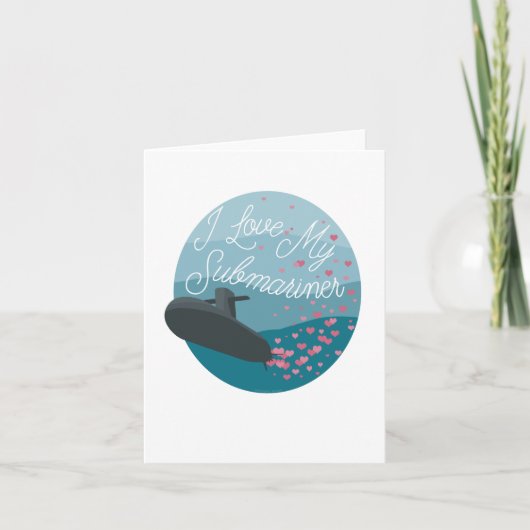 Ik hou van mijn Submariner - Kaart (Voorkant)