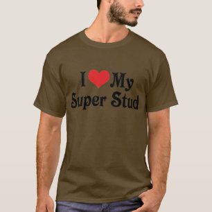 Ik hou van mijn Super Stier T-shirt