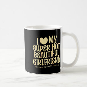Ik hou van mijn superhete mooie vriendin Gf citaat Koffiemok