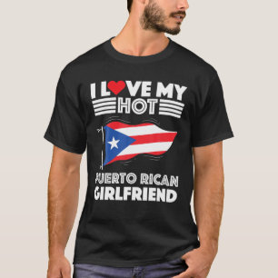 Ik hou van mijn superPuerto Ricaans Vriendin Boyvr T-shirt