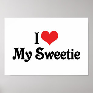 Ik hou van mijn Sweetie Poster