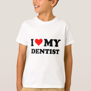 Ik hou van mijn tandarts t-shirt