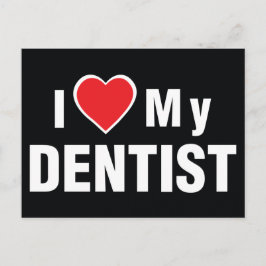 Ik hou van mijn tandste Briefkaart