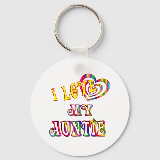 Ik hou van mijn tante sleutelhanger (Voorkant)