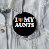 Ik hou van mijn tantes - ronde button 4,0 cm (In situ)