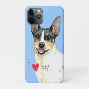 Ik hou van mijn Teddy Roosevelt Terrier iPhone 11 Pro Hoesje