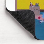 Ik hou van mijn teddybeer Cairn Mousepad Muismat (Hoek)