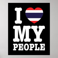 Ik hou van mijn Thaise volk