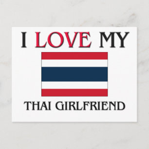Ik hou van mijn Thaise Vriendin Briefkaart