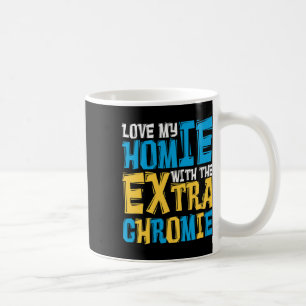 Ik hou van mijn thuisje met het extra chroomlaagsy koffiemok