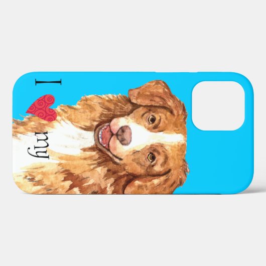 Ik hou van mijn toller Case-Mate iPhone case (Achterkant (horizontaal))
