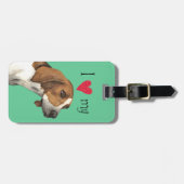 Ik hou van mijn Treeing Walker Bagagelabel (Voorkant horizontaal)