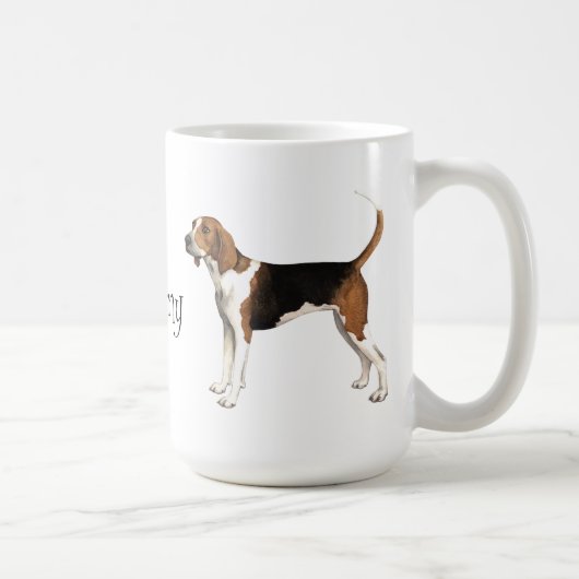 Ik hou van mijn Treeing Walker Koffiemok (Rechts)