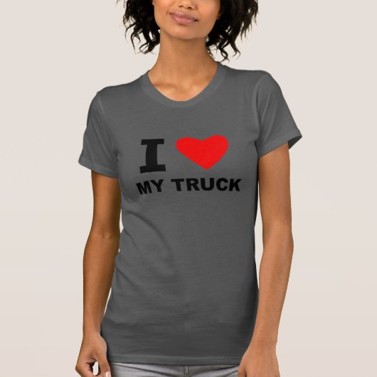Ik hou van mijn truck t-shirt (Voorkant)