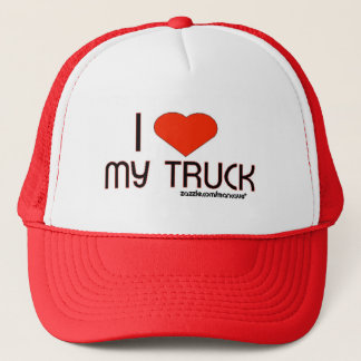Ik hou van mijn truck trucker pet