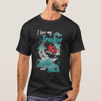 Ik hou van mijn truckchauffeur t-shirt
