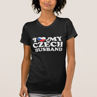 Ik hou van mijn Tsjechische man T-shirt