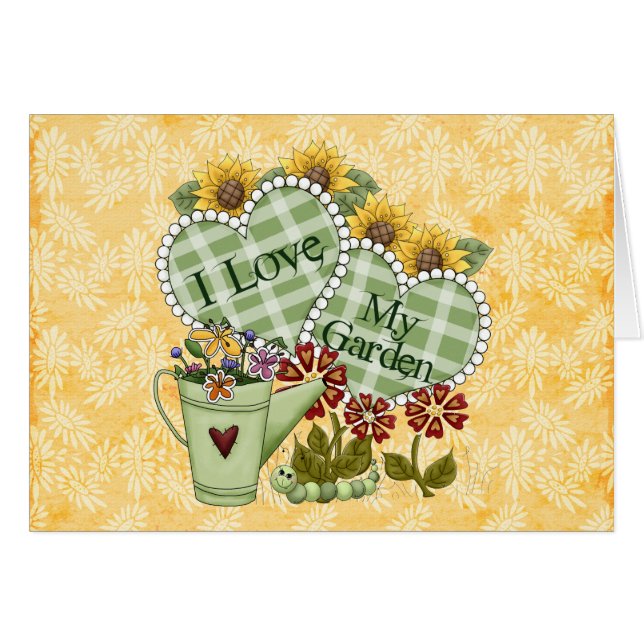 Ik hou van mijn tuin (Voorkant Horizontaal)