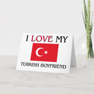 Ik hou van mijn Turkse vriend Kaart