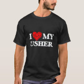 Ik hou van mijn Usher T-shirt (Voorkant)