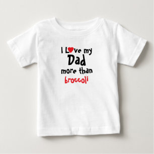 Ik hou van mijn vader Funny Baby T-Shirt