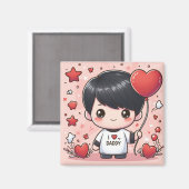 Ik hou van mijn vader magneet (Voorkant / Achterkant)