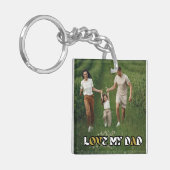 Ik hou van mijn vader Sleutelhanger (Voorkant Links)