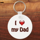 Ik hou van mijn vader sleutelhanger (Voorkant)